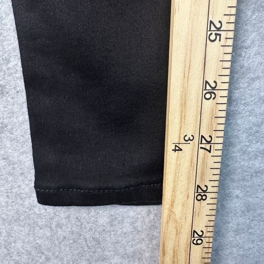 Abercrombie & Fitch The Jean Leggings Womens 24 Black High Rise Stretch Zip Fly - Picture 12 of 13
